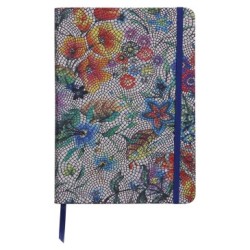 Céleste - Carnet cuir - Multicolores - Brochure souple