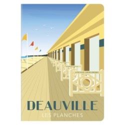 France - Carnet - Deauville - 96 - 10,5 x 14,8 cm - Portrait - Ligné