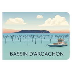 France - Carnet - Arcachon - 48 - 14,8 x 10,5 cm - Paysage - Uni