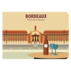 France - Carnet - Bordeaux - 48 - 14,8 x 10,5 cm - Paysage - Uni