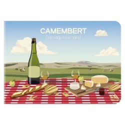 France - Carnet - Camembert - 48 - 14,8 x 10,5 cm - Paysage - Uni