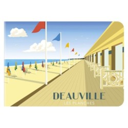 France - Carnet - Deauville - 48 - 14,8 x 10,5 cm - Paysage - Uni