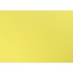 Papier couleur recyclé 50x65cm 120g - Jaune citron - Jaune citron