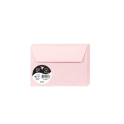 Enveloppe Pollen C6 (11,4x16,2cm) - Rose - Rose - Papier lisse