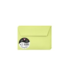 Enveloppe Pollen C6 (11,4x16,2cm) - Vert bourgeon - Vert bourgeon - Papier lisse