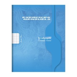 Cahier d'exercices mensuels piqué 7000_1