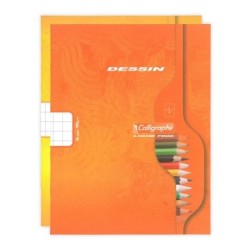 Cahier Dessin scolaire piqué 7000_1