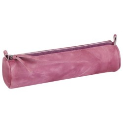 Tie & Die - Trousse ronde - Rose violine