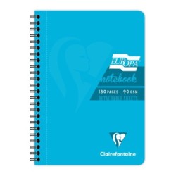 Carnet reliure intégrale EUROPA GLOSSY - Turquoise