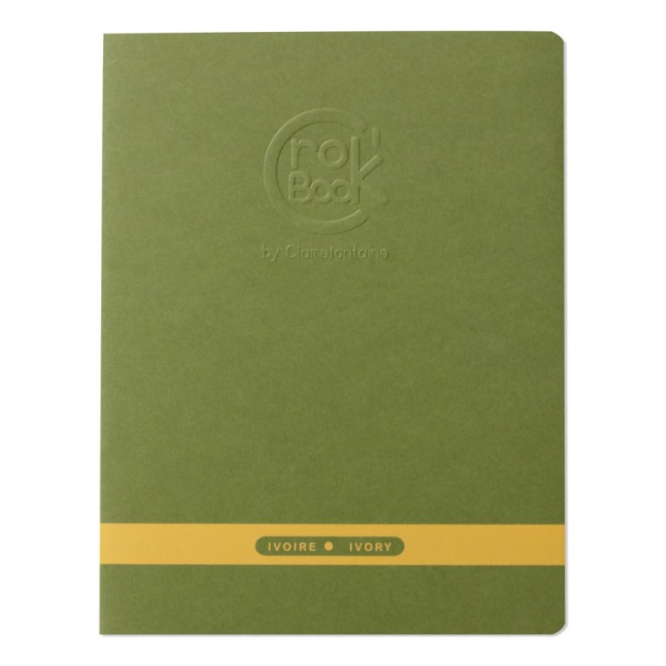 Carnet papier croquis Crok'Book 90g ivoire