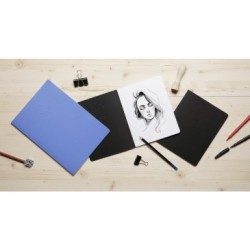 Carnet papier croquis Crok'Book 160g blanc_1