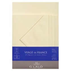 Set de correspondance authentique A5. Format: 14,8 x 21 cm + 11,4 x 16,2 cm_1