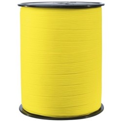 Bolduc bobine 250mx10mm - Jaune citron