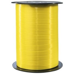 Bolduc bobine lisse 500mx7mm - Jaune citron