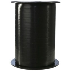 Bolduc bobine lisse 500mx7mm - Noir