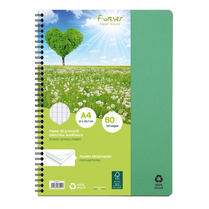 Cahier reliure intégrale FOREVER PREMIUM