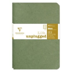 Set de 2 carnets piqués Age Bag - Vert - 96 - 14,5 x 21 cm - Ligné