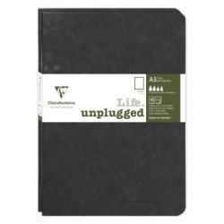 Set de 2 carnets piqués Age Bag - Noir - 96 - 14,5 x 21 cm - O (uni)