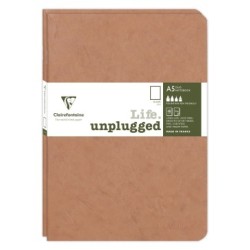 Set de 2 carnets piqués Age Bag - Tabac - 96 - 14,5 x 21 cm - O (uni)