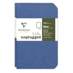 Set de 2 carnets piqués Age Bag - Bleu - 96 - 9 x 14 cm - O (uni)