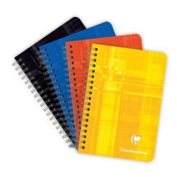 Carnet reliure intégrale - Assortis - Carte souple - 180 - Reliure intégrale - 9 x 14 cm - O (uni)