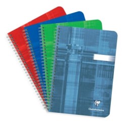 Carnet reliure intégrale - Assortis - Carte souple - 180 - Reliure intégrale - 14,5 x 21 cm - O (uni)