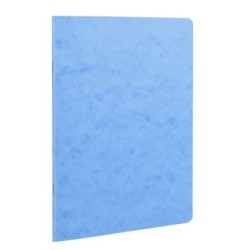 Carnet piqué Age Bag - Bleu - 14,5 x 21 cm - Ligné