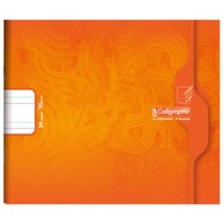 Cahier Maternelles piqué à l'italienne 7000 - Orange - Dl 5 mm