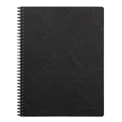 Cahier reliure intégrale Age Bag - Noir - 160 - 22,5 x 29,7 cm - A4+ - 5/5 (petits carreaux)