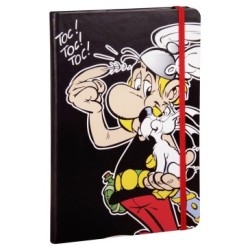 Astérix - Carnet - A motifs - 144 - Brochure rembordée rigide - 14,8 x 21 cm - Ligné