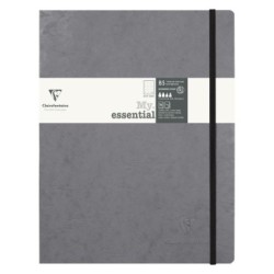 My.Essential cahier brochure cousue Age Bag - Gris - 19 x 25 cm - B5 - DOT