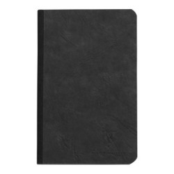 Carnet brochure Age Bag - Noir - 9 x 14 cm - 5/5 (petits carreaux)