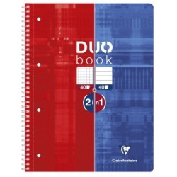 Duo Book cahier reliure intégrale_1