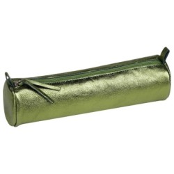 Cuirisé - Trousse ronde - Vert