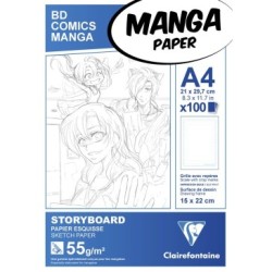 Bloc papier Manga Storyboard 55g_1