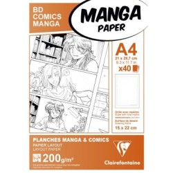 Étui papier layout Manga Multi-techniques 200g_1