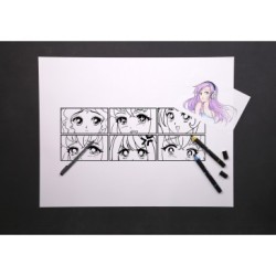 Étui papier layout Manga Multi-techniques 200g_1