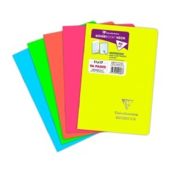 Carnet piqué Koverbook Neon - 5/5 (petits carreaux)