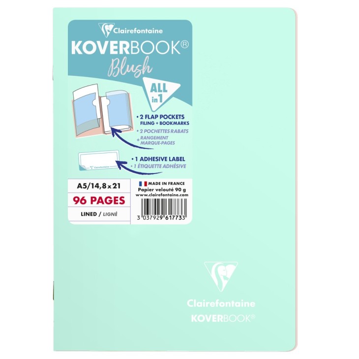 Carnet piqué Koverbook Blush