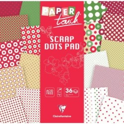 Bloc scrapbooking dots - Christmas