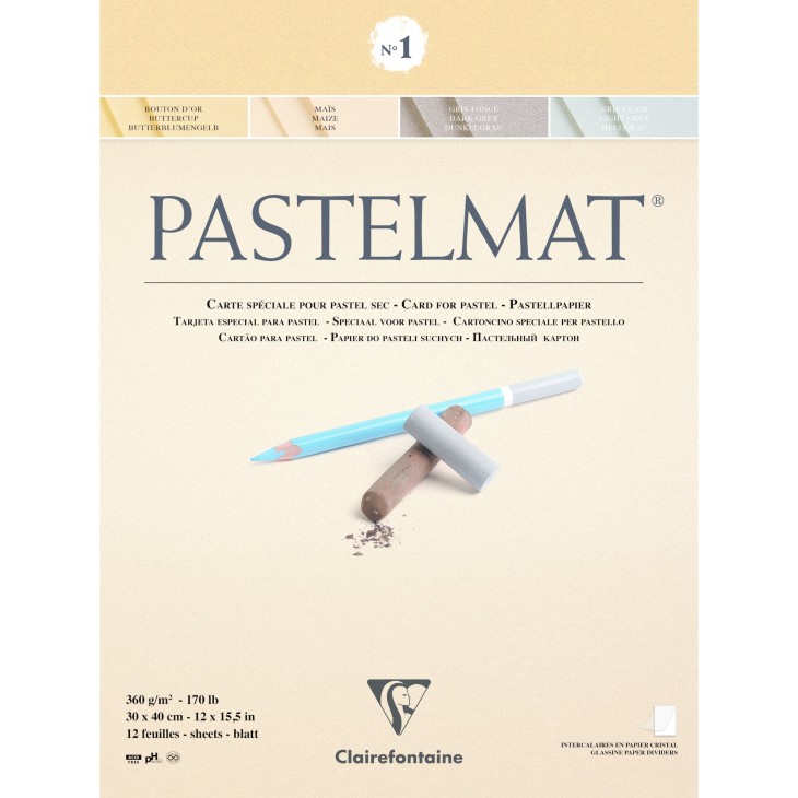 Bloc pour pastel Pastelmat 360g