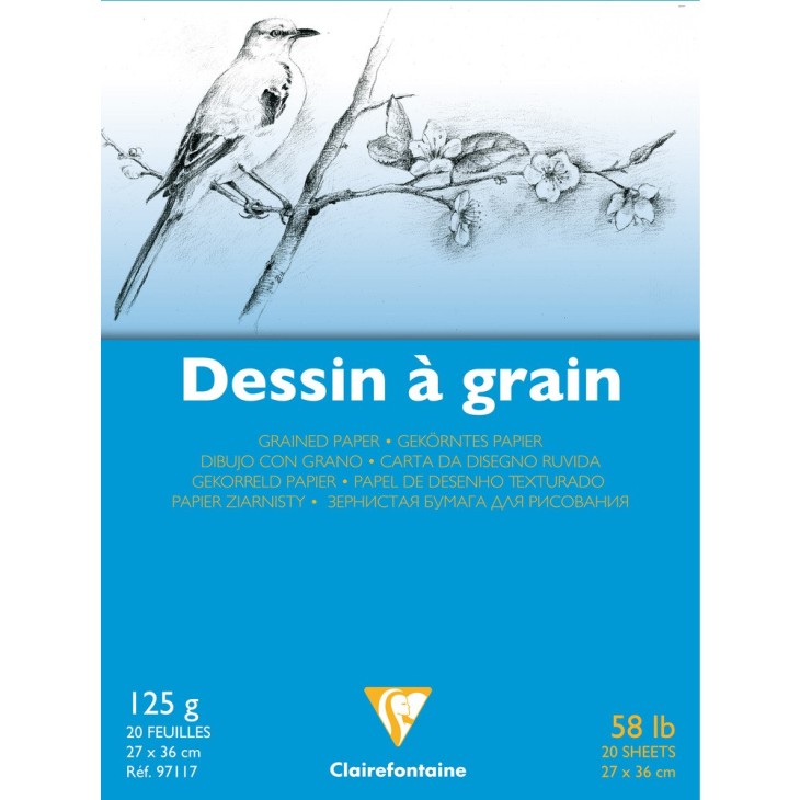 Bloc scolaire Dessin à Grain