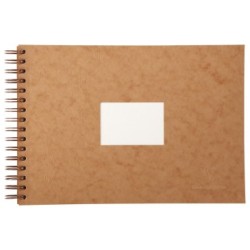 Carnet de voyage papier aquarelle 300g - Havane - 21 x 29,7 cm