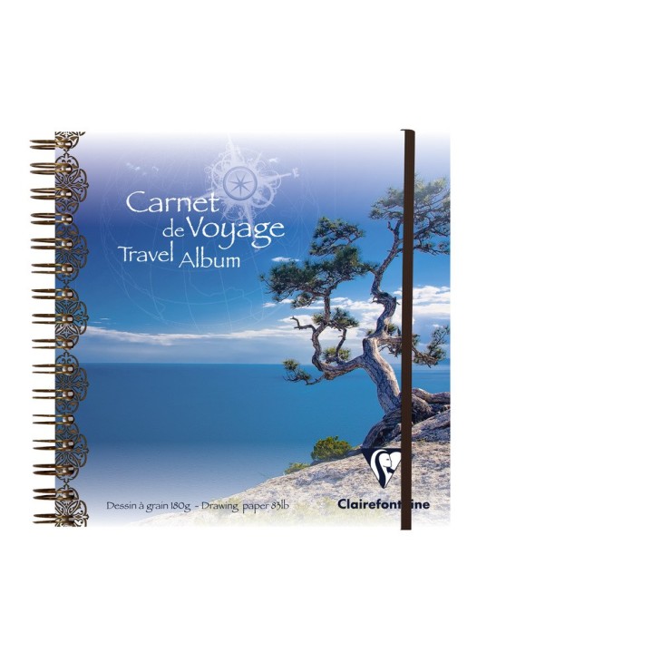 Carnet de voyage couverture polypro 180g