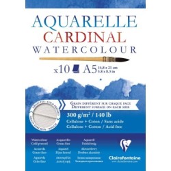 Bloc papier aquarelle Cardinal 300g_1