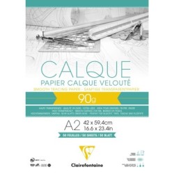 Bloc papier Calque - 42 x 59,4 cm - 90/95 g/m²