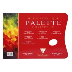 Palette huile 90g - 29,7 x 42 cm