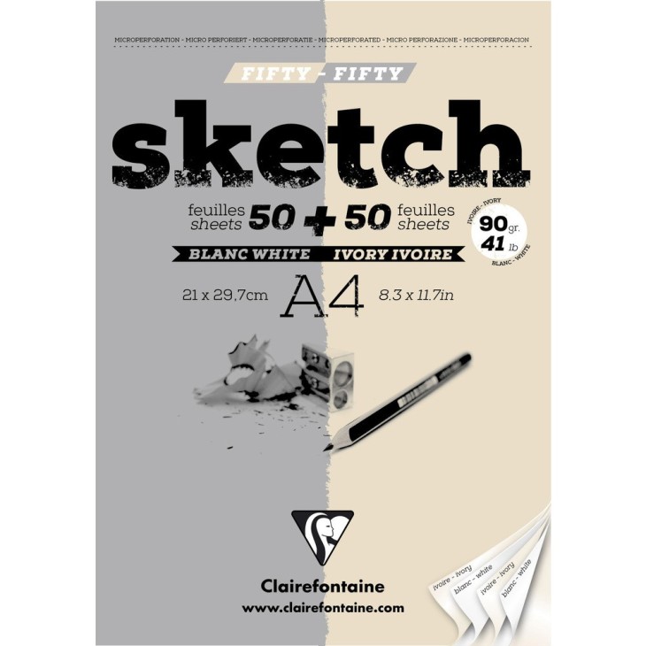 Bloc papier Sketch 90g