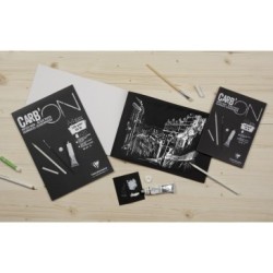 Bloc papier dessin noir Carb'ON 120g_1