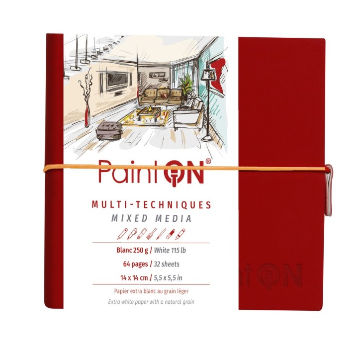 Carnet papier multi-techniques PaintON 250g